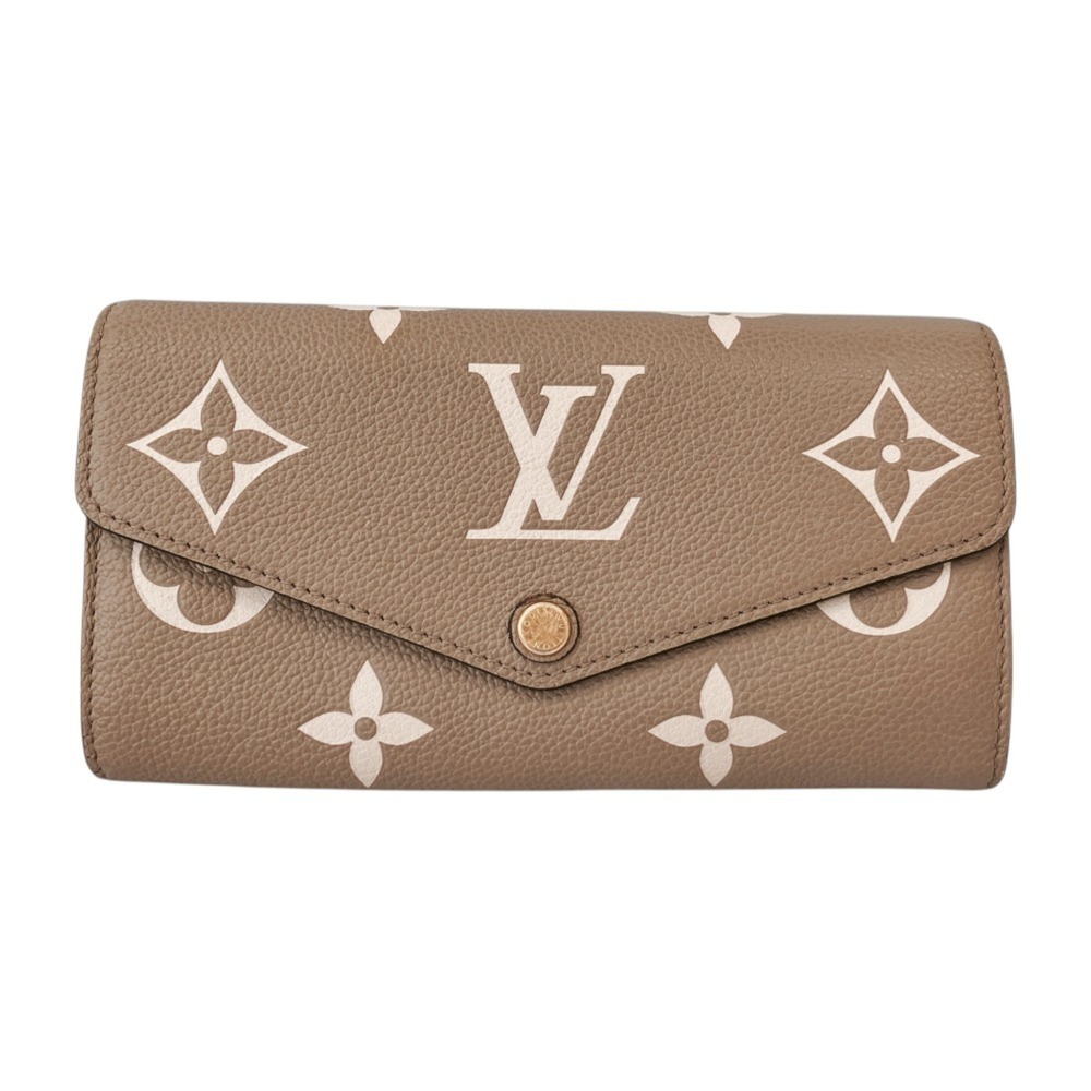 LOUIS VUITTON Louis Vuitton Portefeuille Sarah NM Monogram Empreinte Long Wal...
